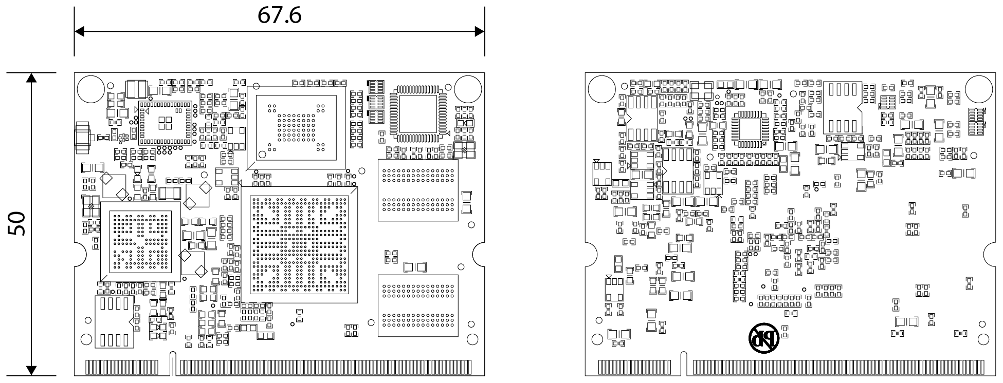 TDM-3730 Dimensions