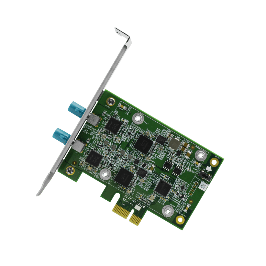 2 Port Highspeed Frame Grabber Vizionlink PCI Express gen 3 x1 card PCIEVL3120 TechNexion