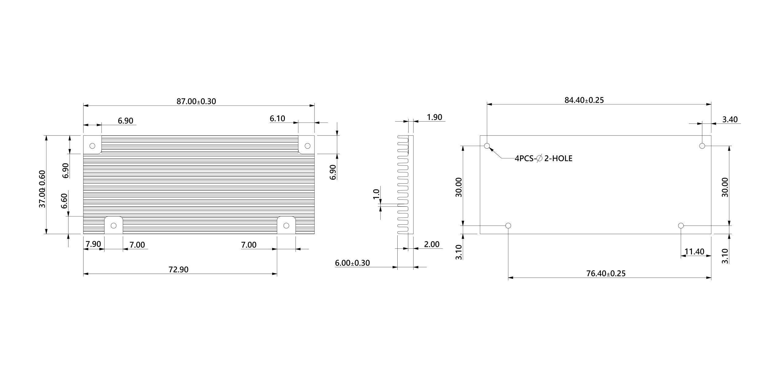 EDMGHS06M Dimensions