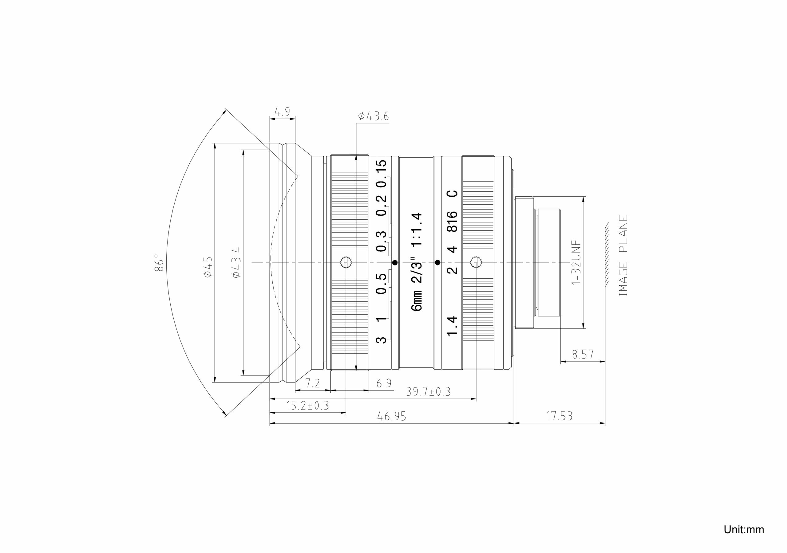 C2305060FF Dimension