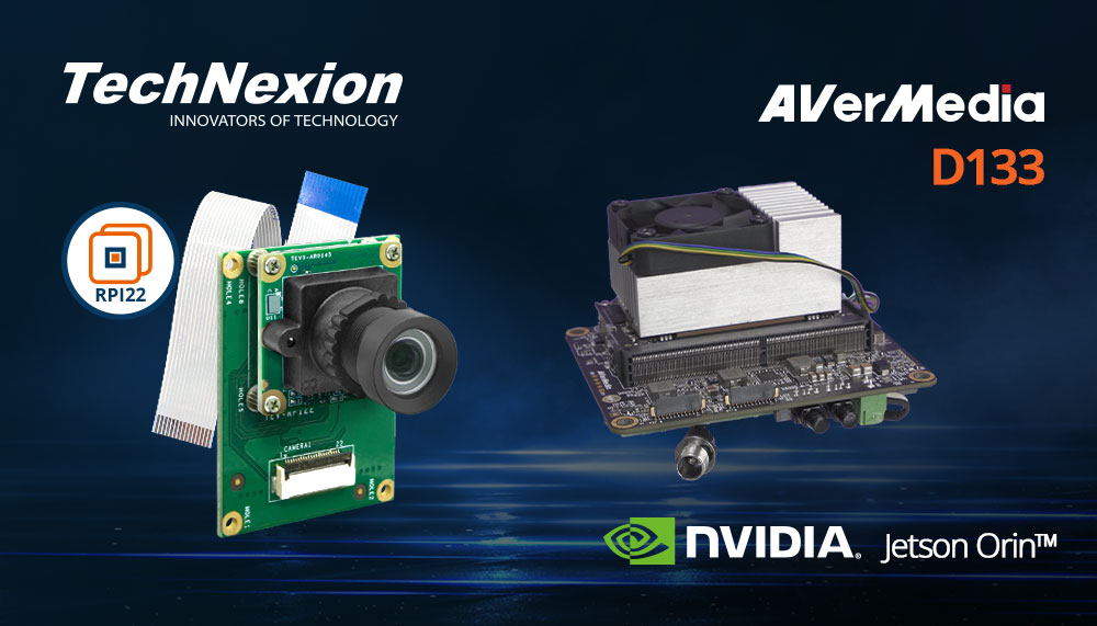AVerMedia D133 MIPI CSI-2 camera solution