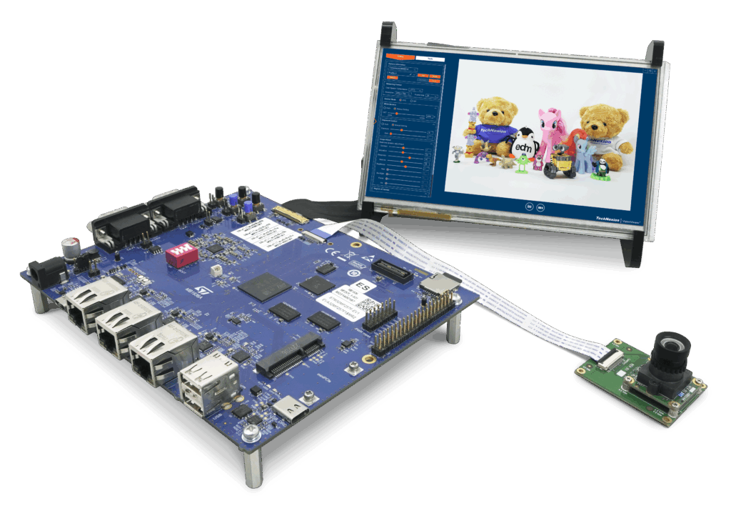ST STM32MP25 with MIPI CSI-2 camera